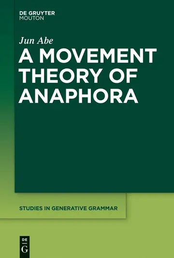 Cover of A Movement Theory of Anaphora