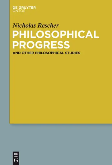 Cover of Philosophical Progress