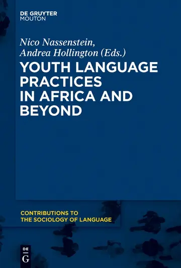 Cover of Youth Language Practices in Africa and Beyond