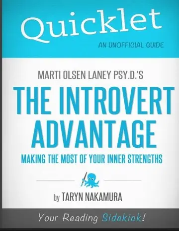 Cover of Quicklet on Marti Olsen Laney, Psy.D.'s the Introvert Advantage