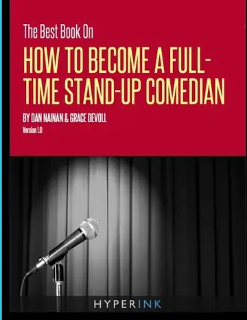 Cover of The Best Book on How to Become a Full-Time Stand-Up Comedian