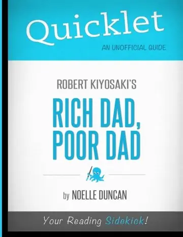 Cover of Quicklet - Rich Dad, Poor Dad