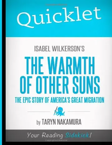 Cover of Quicklet - Isabel Wilkerson's the Warmth of Other Suns