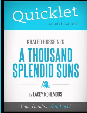 Cover of Quicklet - Khaled Hosseini's A Thousand Splendid Suns