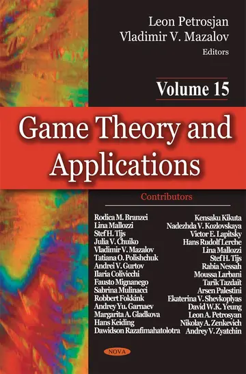 Cover of Game Theory and Applications