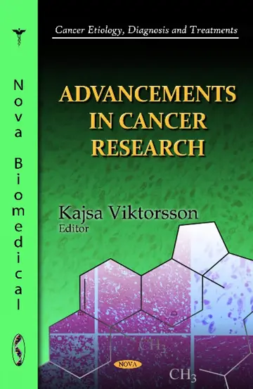 Cover of Advancements in Cancer Research