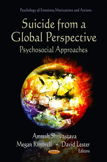 Cover of Suicide from a Global Perspective