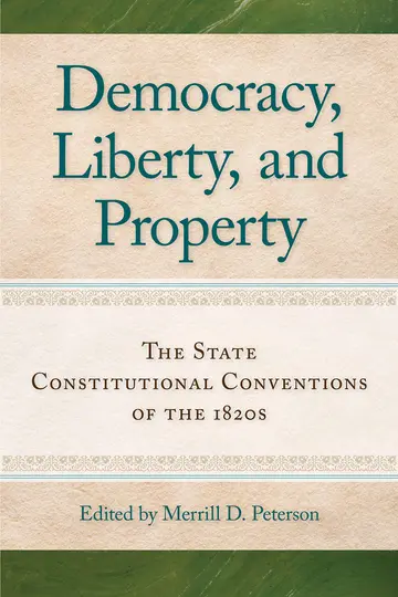 Cover of Democracy, Liberty, and Property