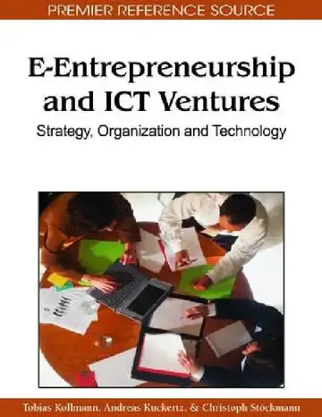 Cover of E-Entrepreneurship and ICT Ventures