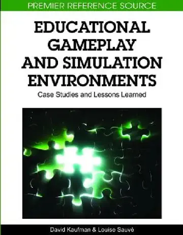 Cover of Educational Gameplay and Simulation Environments