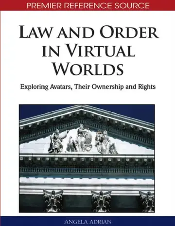 Cover of Law and Order in Virtual Worlds