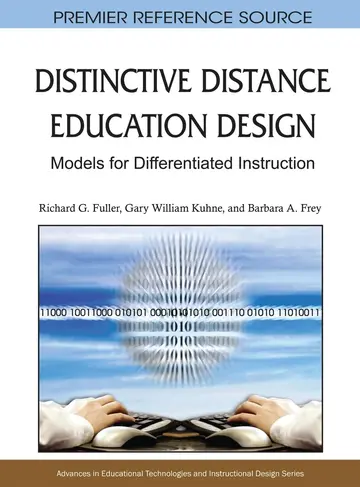 Cover of Distinctive Distance Education Design