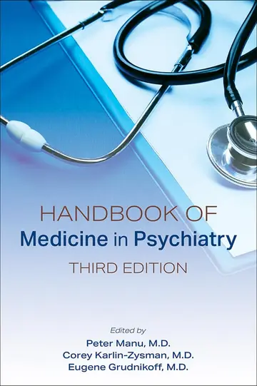 Cover of Handbook of Medicine in Psychiatry 3Ed