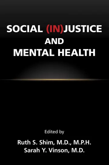 Cover of Social (In)Justice and Mental Health