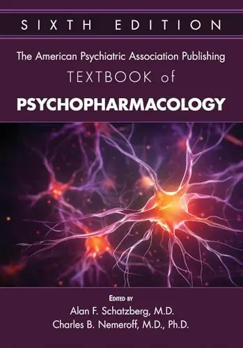 Cover of The American Psychiatric Association Publishing Textbook of Psychopharmacology 2 Vol Set 6Ed (Hb 2024)