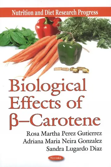 Cover of Biological Effects of B-Carotene