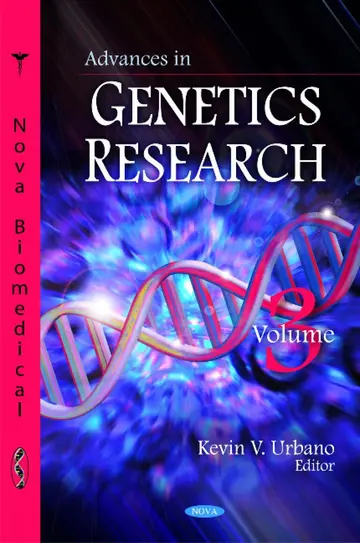 Cover of Advances in Genetics Research