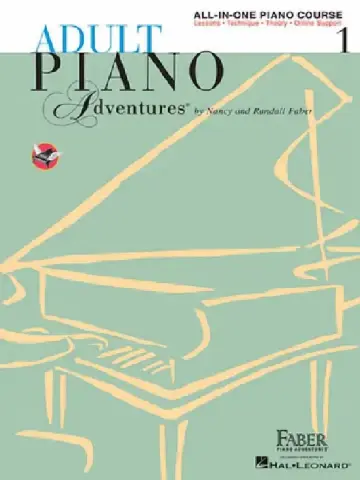 Cover of Adult Piano Adventures All-In-One Lesson Book 1