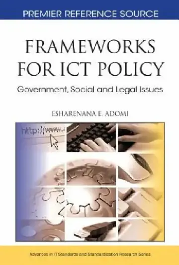 Cover of Frameworks for ICT Policy