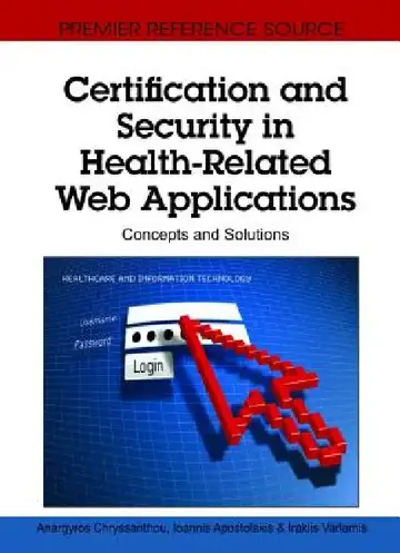 Cover of Certification and Security in Health-Related Web Applications