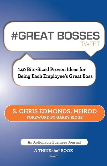Cover of # Great Bosses Tweet Book01