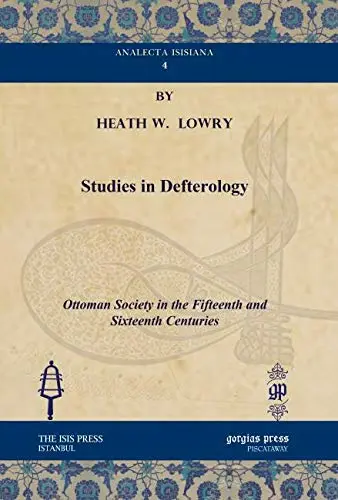 Cover of Studies in Defterology