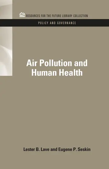 Cover of Air Pollution and Human Health