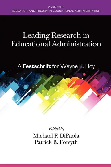 Cover of Leading Research in Educational Administration