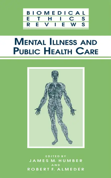 Cover of Mental Illness and Public Health Care
