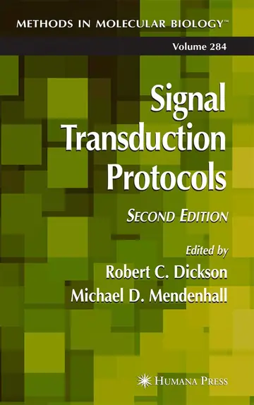 Cover of Signal Transduction Protocols
