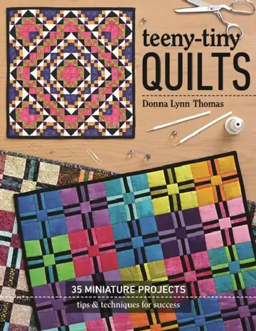 Cover of Teeny-Tiny Quilts