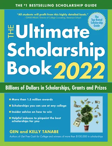 Cover of The Ultimate Scholarship Book 2022