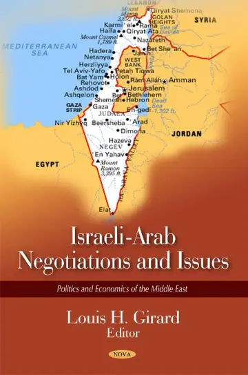 Cover of Israeli-Arab Negotiations and Issues