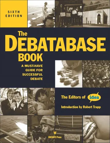 Cover of The Debatabase Book, 6th edition
