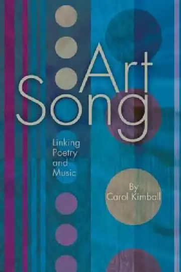 Cover of Art Song