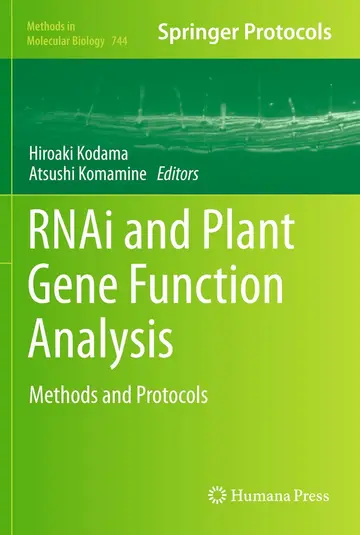 Cover of RNAi and Plant Gene Function Analysis