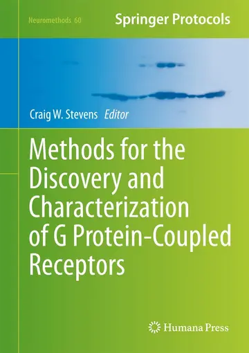 Cover of Methods for the Discovery and Characterization of G Protein-Coupled Receptors