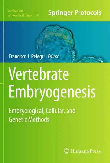 Cover of Vertebrate Embryogenesis