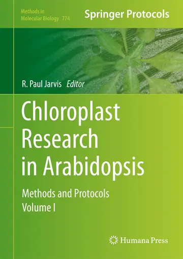 Cover of Chloroplast Research in Arabidopsis
