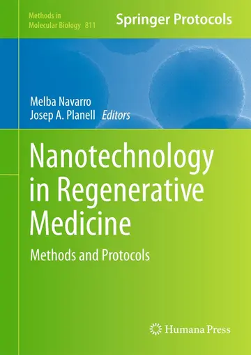 Cover of Nanotechnology in Regenerative Medicine
