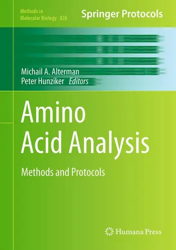 Cover of Amino Acid Analysis