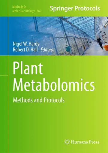 Cover of Plant Metabolomics