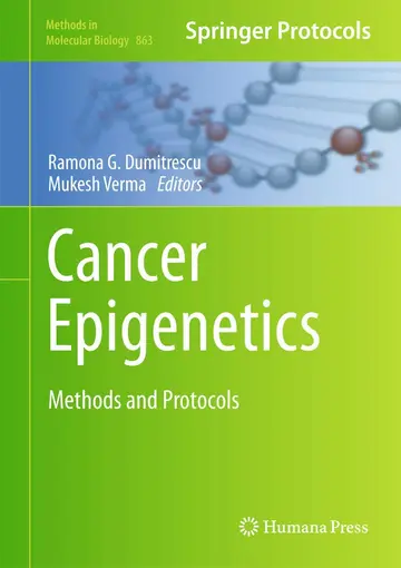 Cover of Cancer Epigenetics
