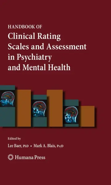 Cover of Handbook of Clinical Rating Scales and Assessment in Psychiatry and Mental Health