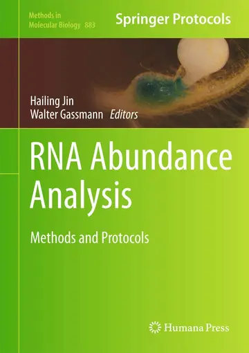 Cover of RNA Abundance Analysis