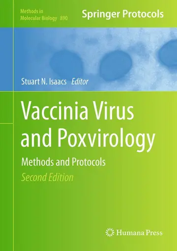 Cover of Vaccinia Virus and Poxvirology