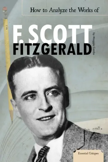 Cover of How to Analyze the Works of F. Scott Fitzgerald