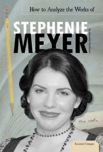 Cover of How to Analyze the Works of Stephenie Meyer