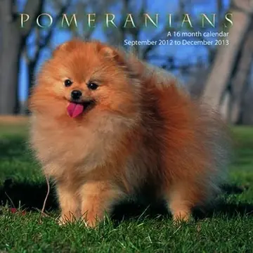 Cover of Pomeranians 2013 Wall Calendar #MGDOG38
