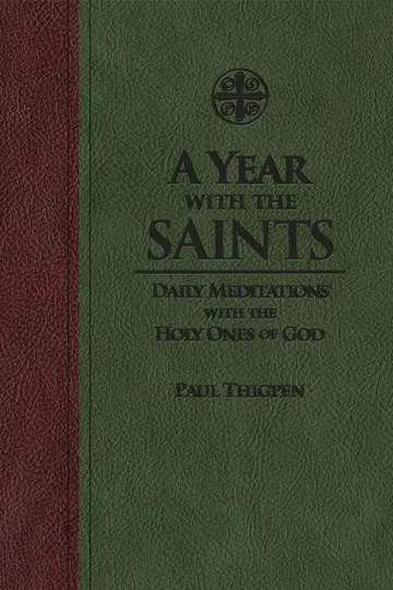 Cover of A Year with the Saints